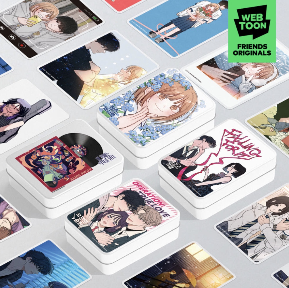 [ORDER] WEBTOONFRIENDS PHOTOCARD TIN CASE SET